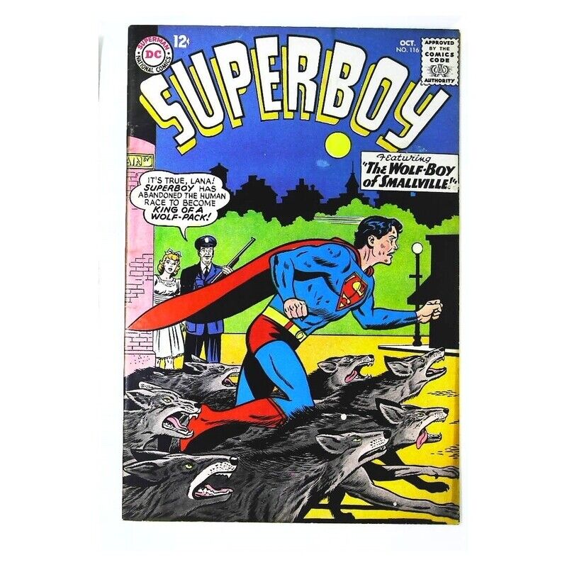 Superboy (1949 series) #116 in Fine condition. DC comics [o,