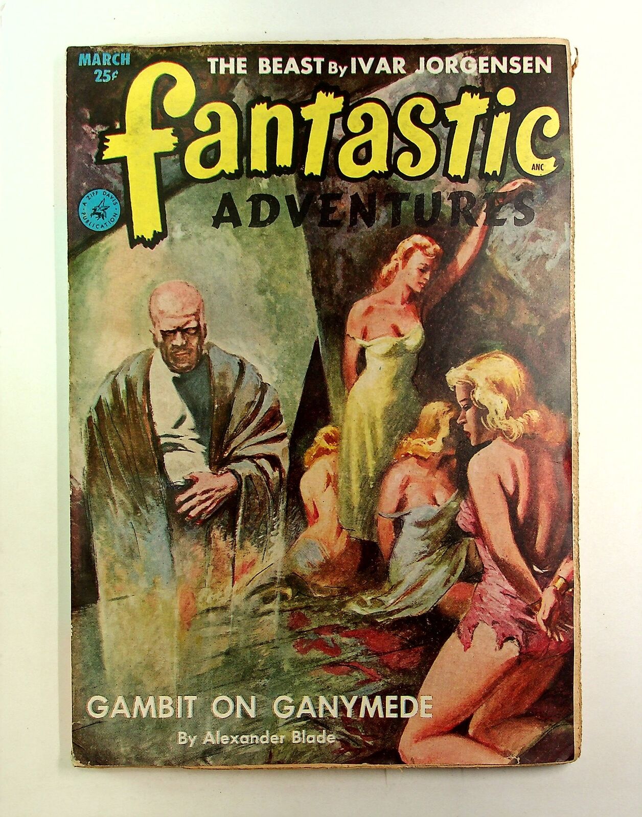 Fantastic Adventures Pulp / Magazine Mar 1953 Vol. 15 #3 VG