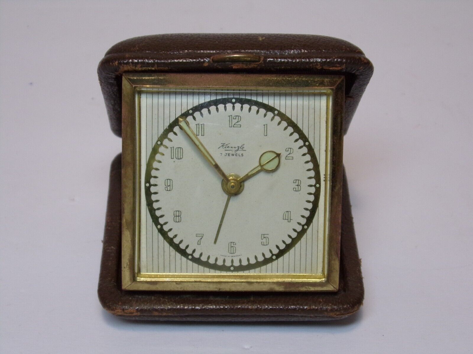 Vintage 1940\'s  Kienzle Travel Alarm Clock  Made In Germany  
