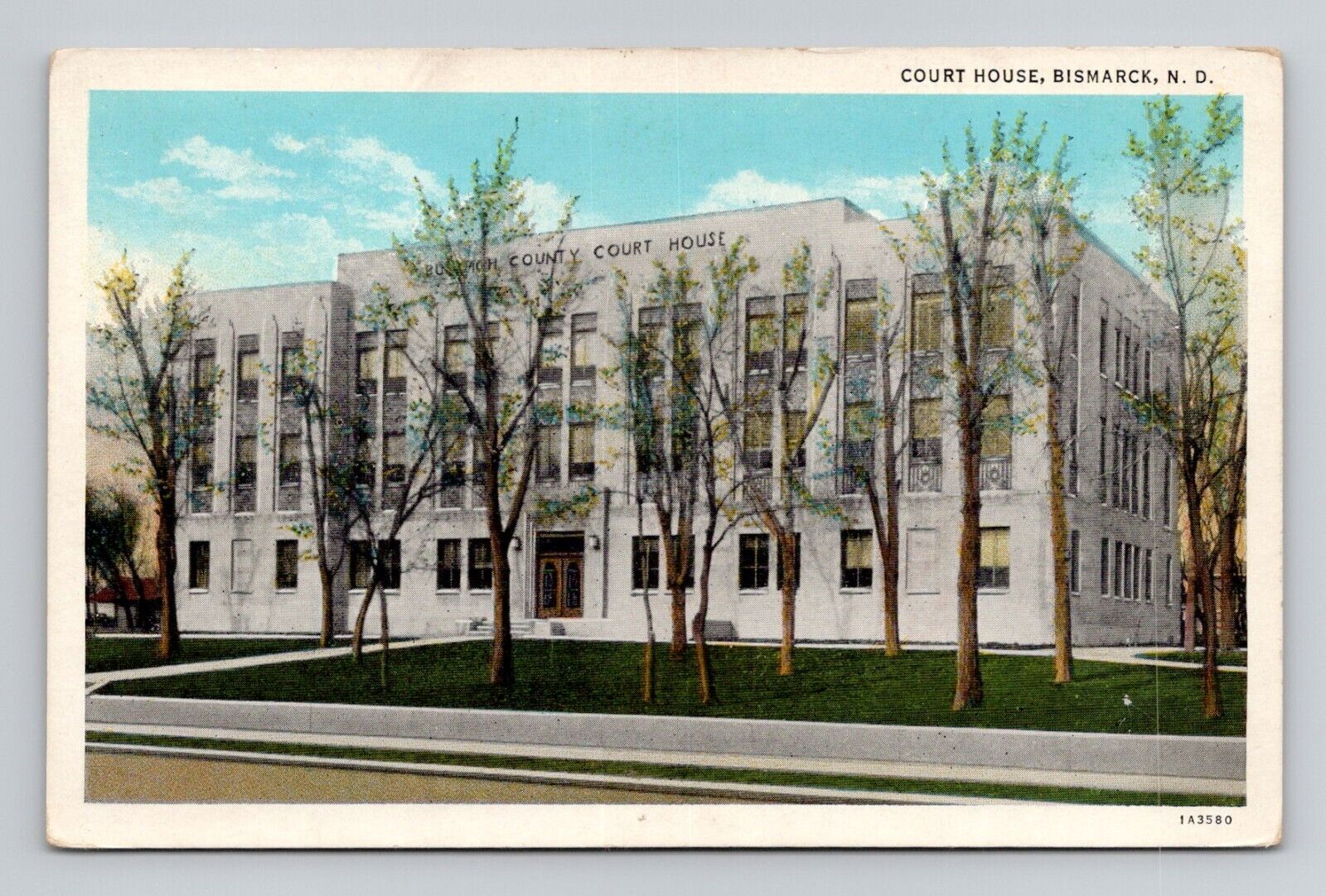 Postcard Court House Bismarck North Dakota ND, Vintage N18
