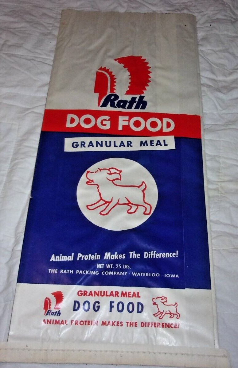 Rath Feed Dog Food 25lb bag Rath Feed - blackhawk Waterloo, IA Rath Packing