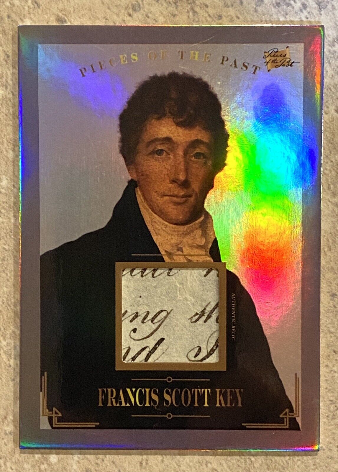 2023 PIECES OF THE PAST FRANCIS SCOTT KEY HAND WRITING SAMPLE  