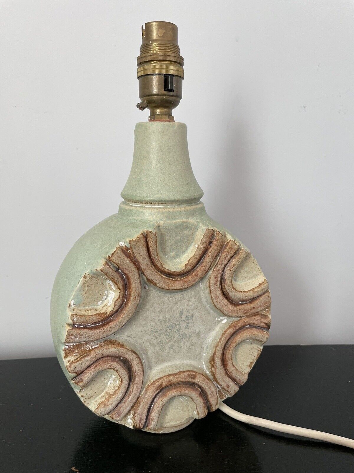 Bernard Rooke Studio Art Pottery Lamp Vintage