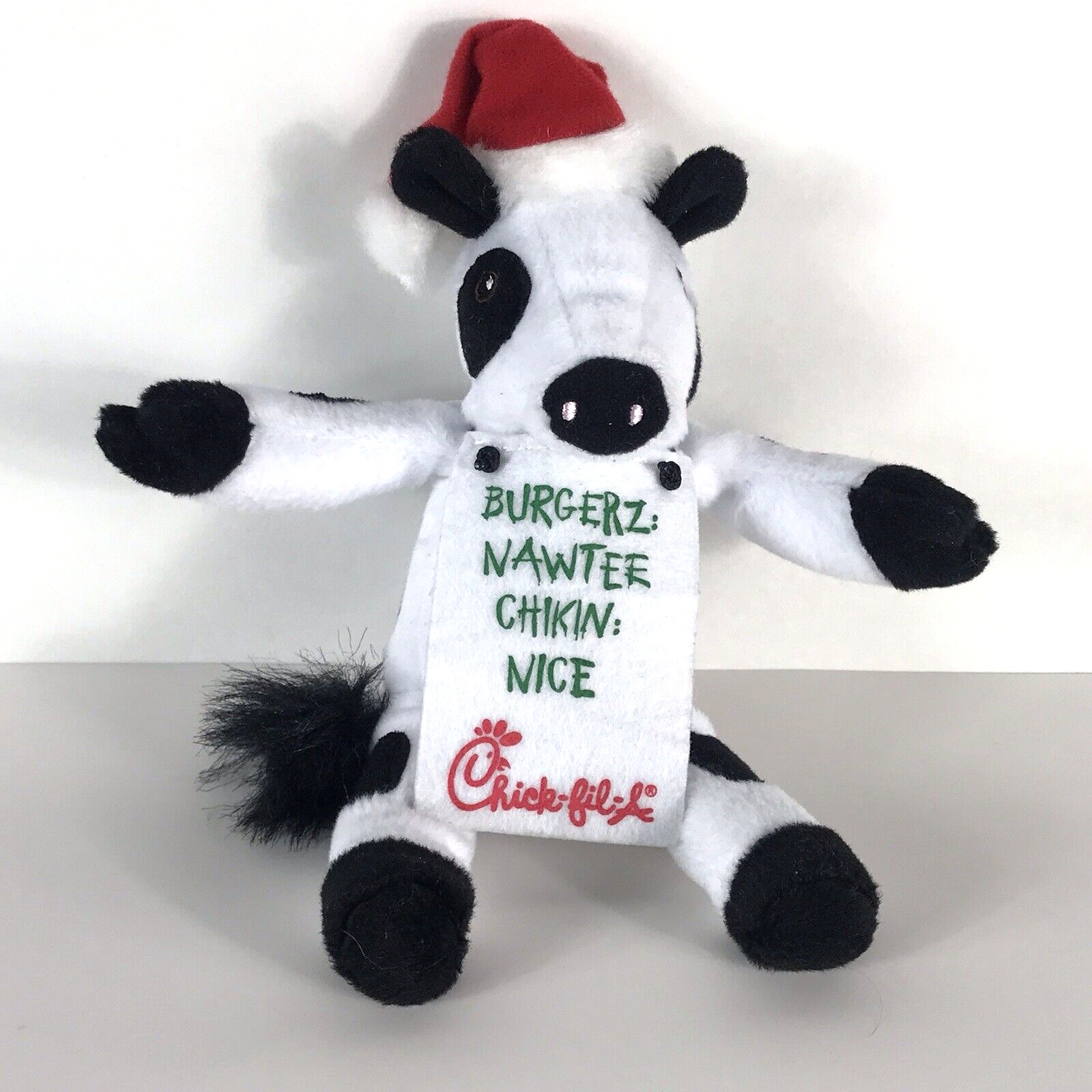 CHICK-FIL-A OFFICIAL CHRISTMAS COW SANTA HAT \