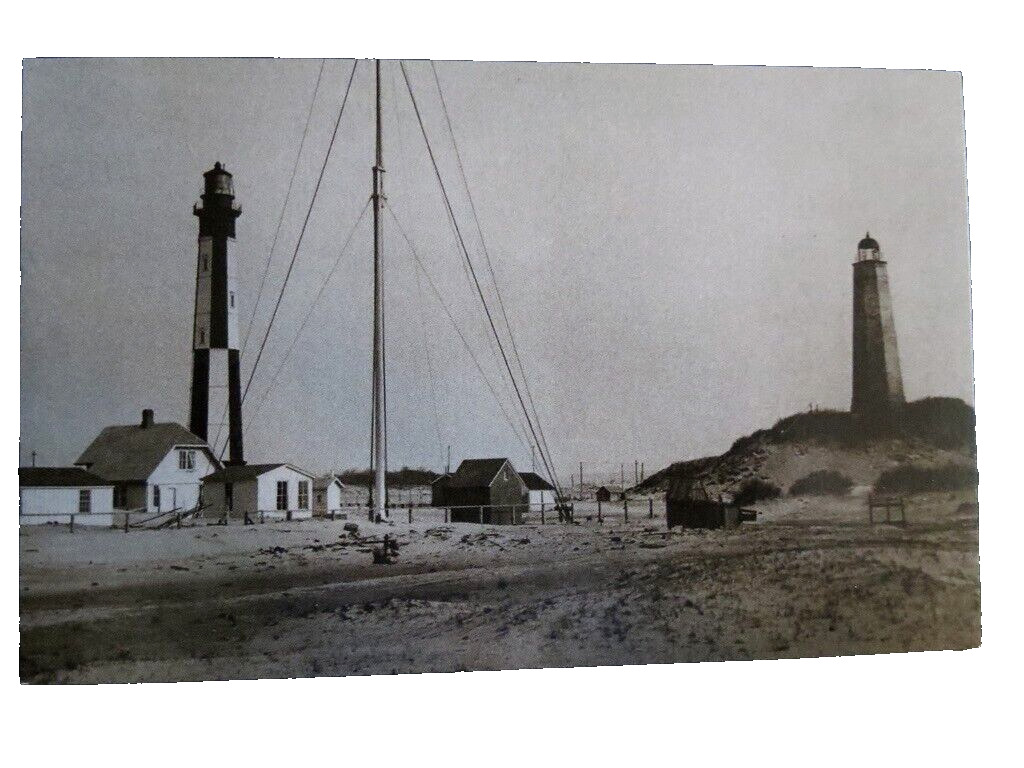 Cape Henry Lighthouse Cape Henry VA c1905 Reproduction Postcard