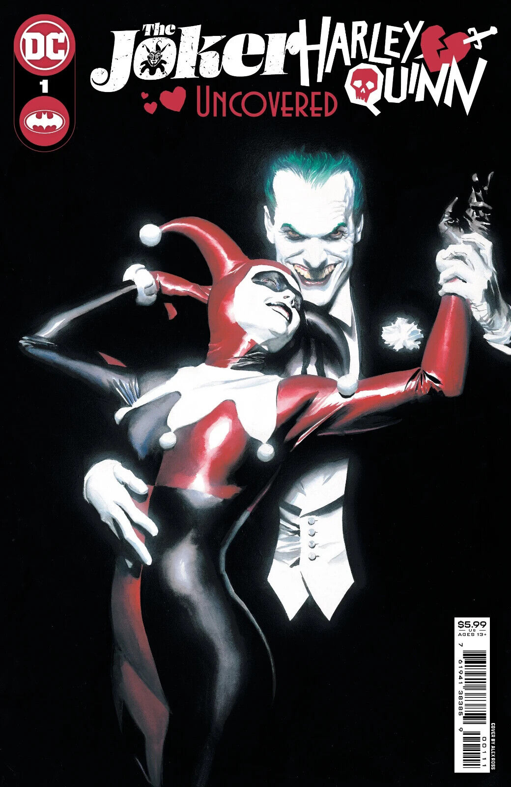 JOKER/HARLEY QUINN: UNCOVERED #1 (ALEX ROSS VARIANT)(2023) COMIC ~ DC Comics