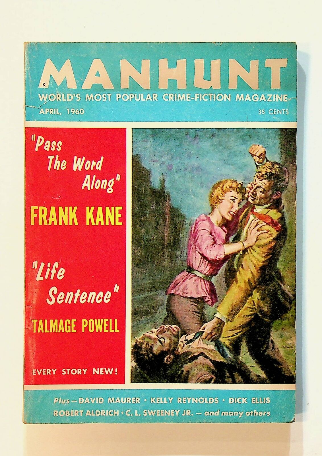 Manhunt Magazine Vol. 8 #2 GD 1960 Low Grade