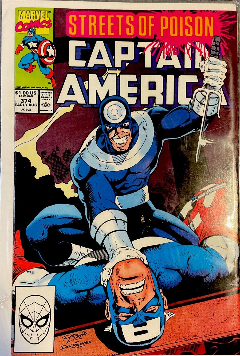 Streets Of Poison Captain America #374