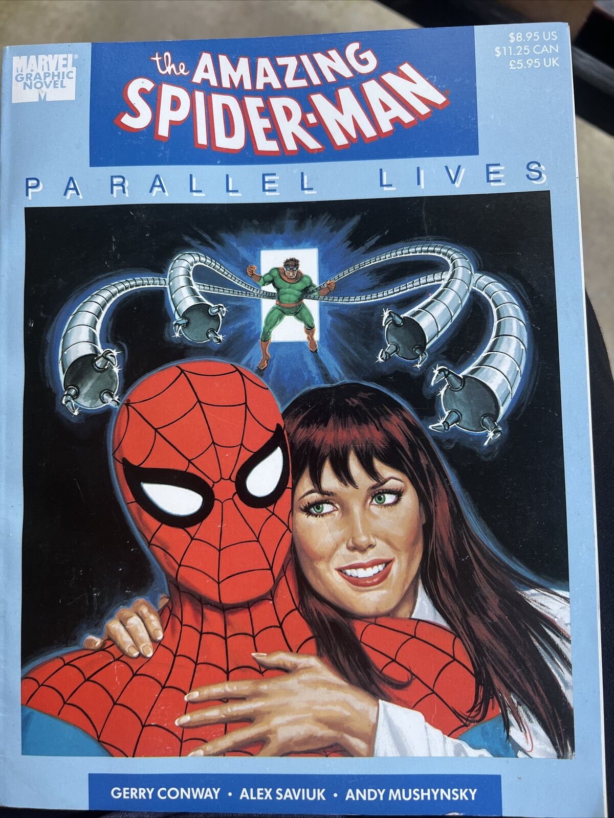 The Amazing Spider-Man Parallel Lives First Edition Signed By Gerry Conway
