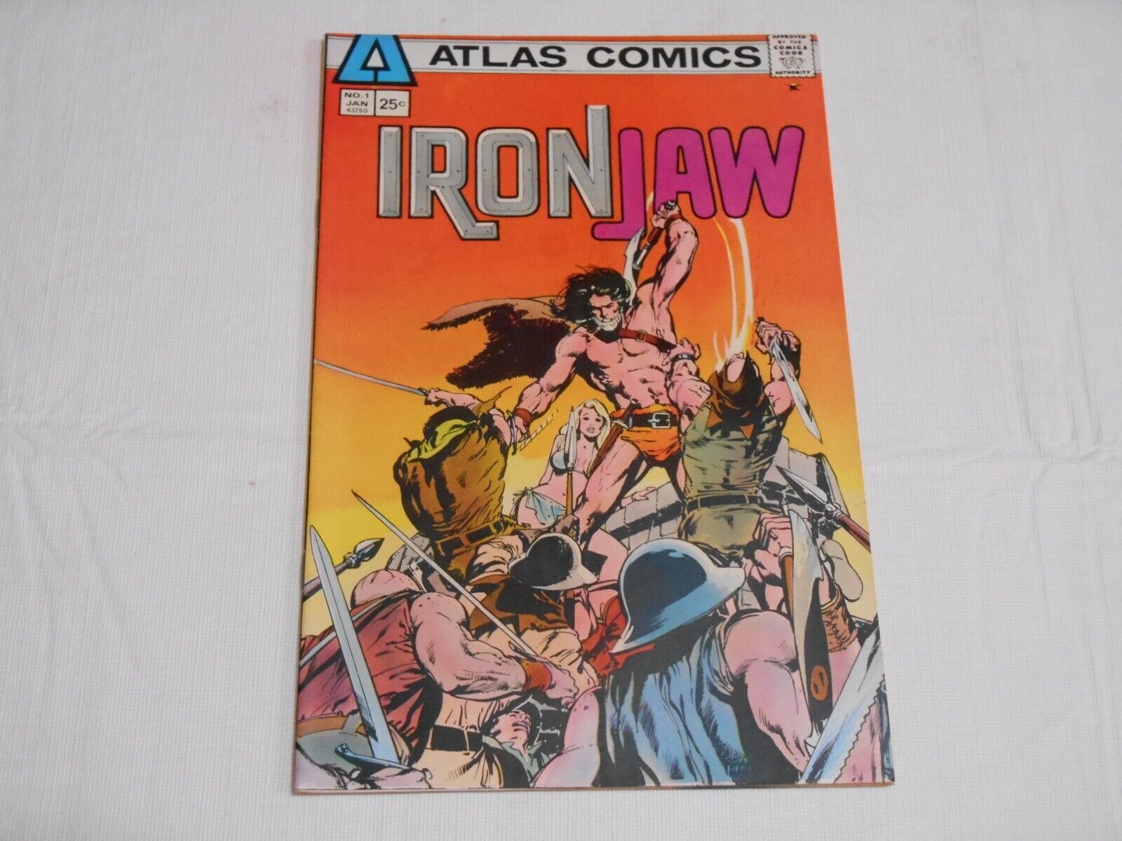 Iron Jaw #1-4, (Atlas), 6.0 FN to 7.5 VF-