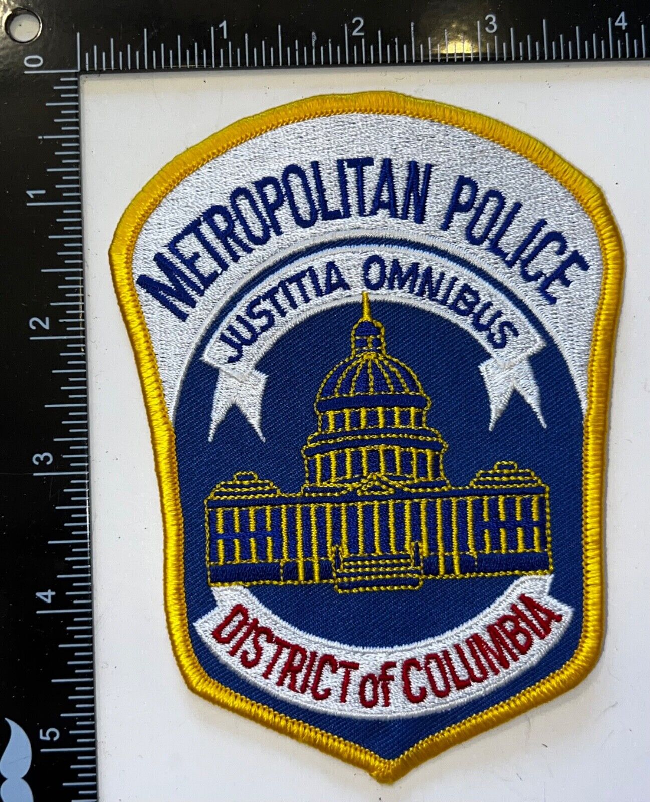 VINTAGE OBSOLETE Metropolitan Police DC District of Columbia Patch