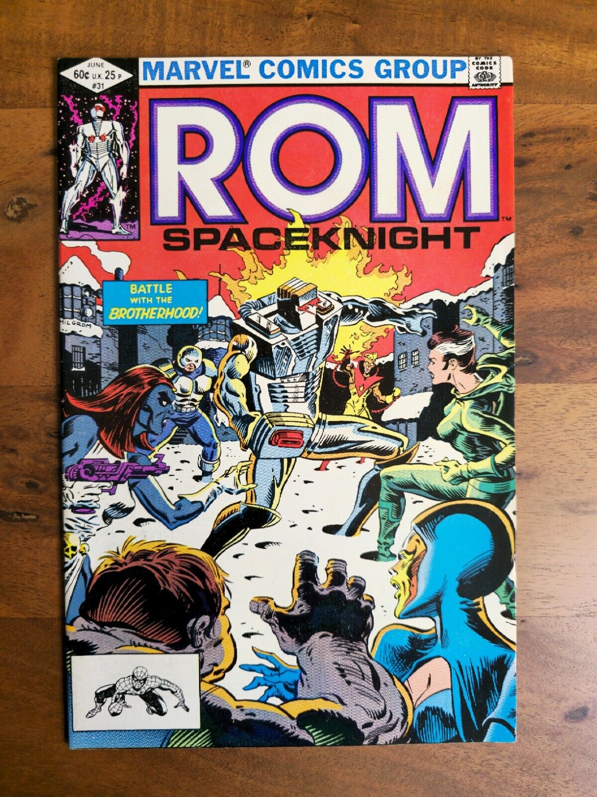 Rom #31 (Marvel 1982) 2nd Appearance of Rogue NM-
