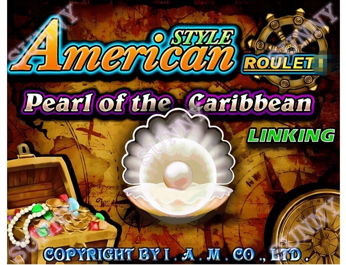 PEARL OF THE CARIBBEAN AMERICAN STYLE ROULETTE - FOR JAMAICA AND U.S MARKET