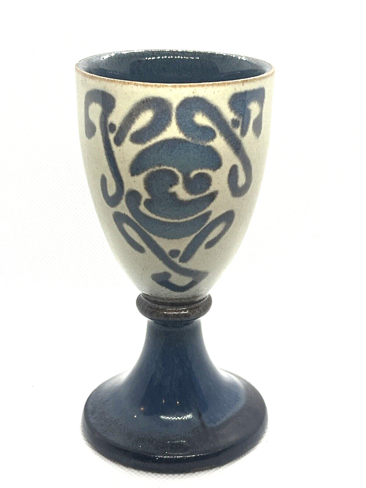 Cadw Welsh Historic Monuments Goblet Laugharne Pottery Wales England