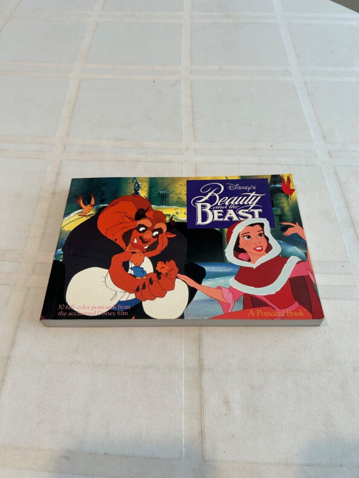 Disney Beauty and the Beast 30 postcard book