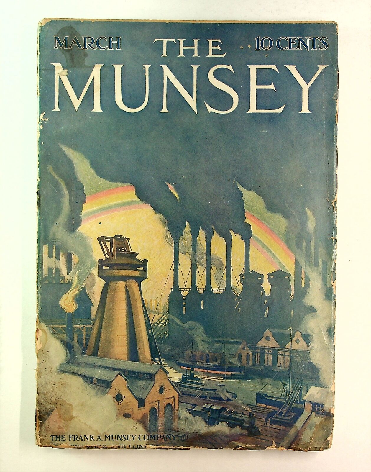 Munsey\'s Magazine Pulp Mar 1910 Vol. 42 #6 FR/GD 1.5