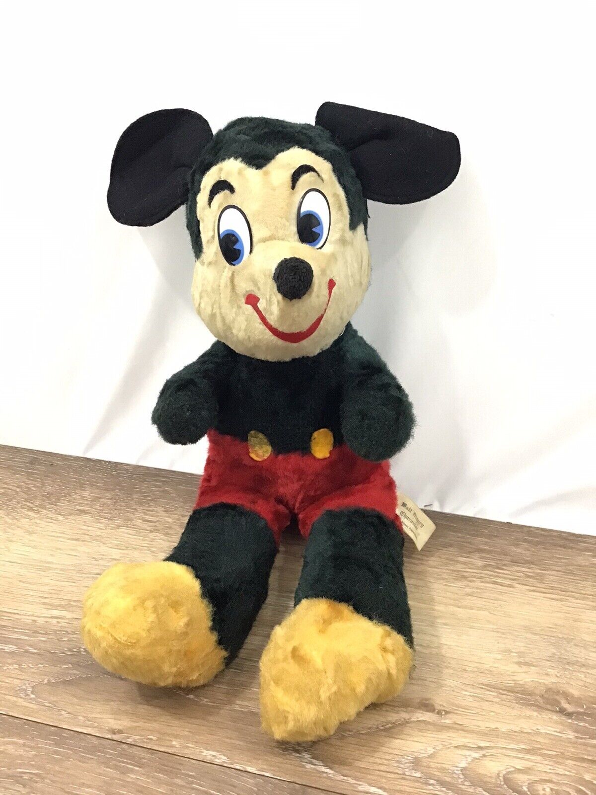 Vintage Stuffed Mickey Mouse Walt Disney Chararter USA Made