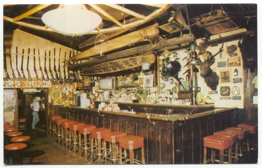 Marysville CA Chiseler\'s Inn Bar Vintage Postcard California