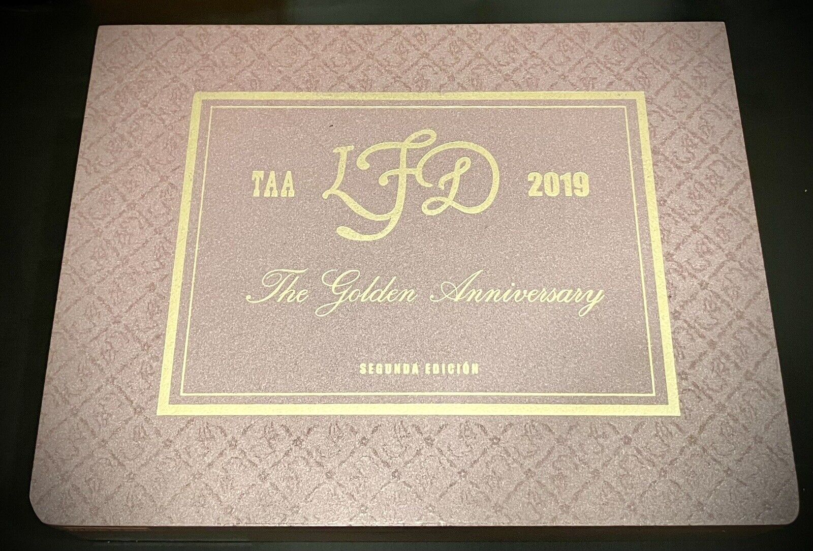 La Flor Dominicana TAA 2019 Golden Anniversary Limited Edition Segunda 10X7.5X2