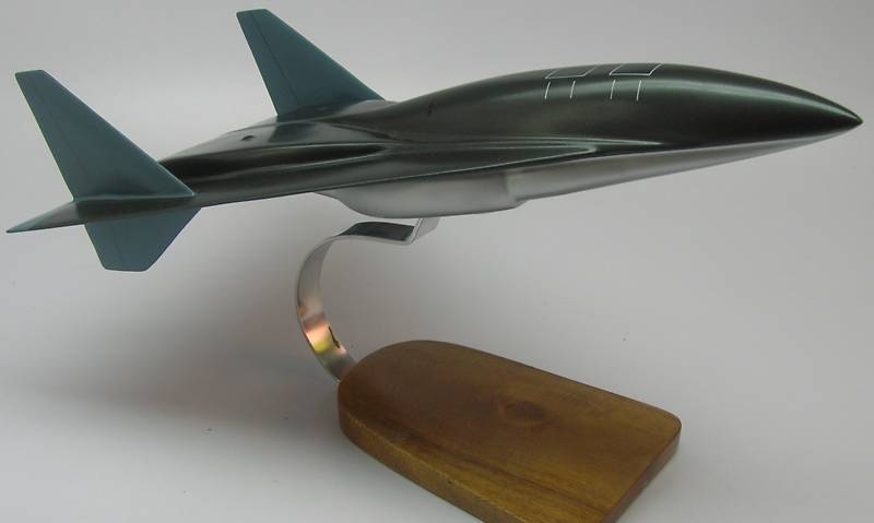 Aurora Mach-6 US Air Force Airplane Wood Model Replica XXL 