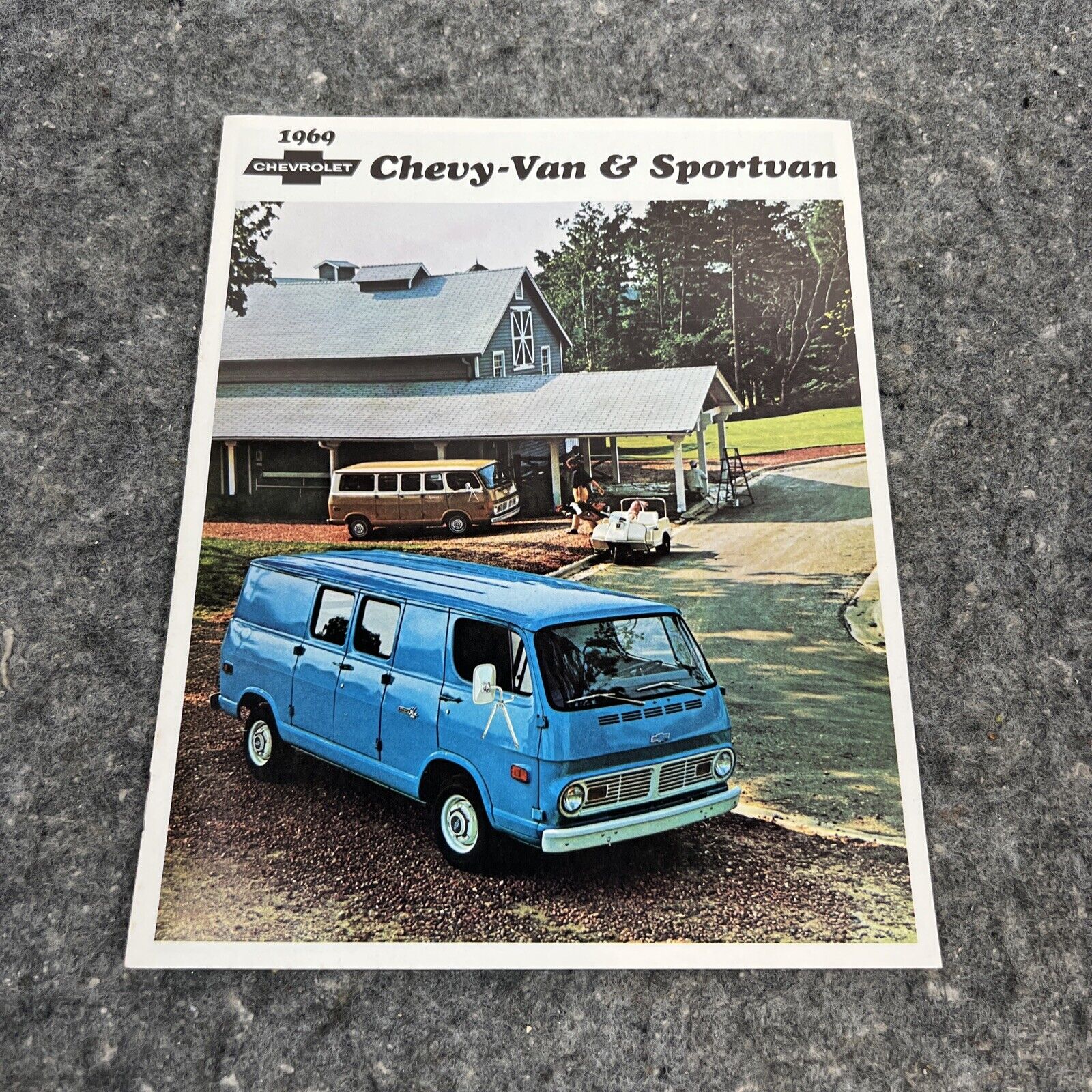 Original 1969 Chevrolet Chevy-Van & Sportvan Sales Brochure
