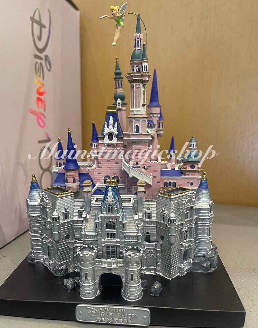 Disneyland Shanghai Disney100 Enchanted Storybook Castle Figure  -IN HAND 2023