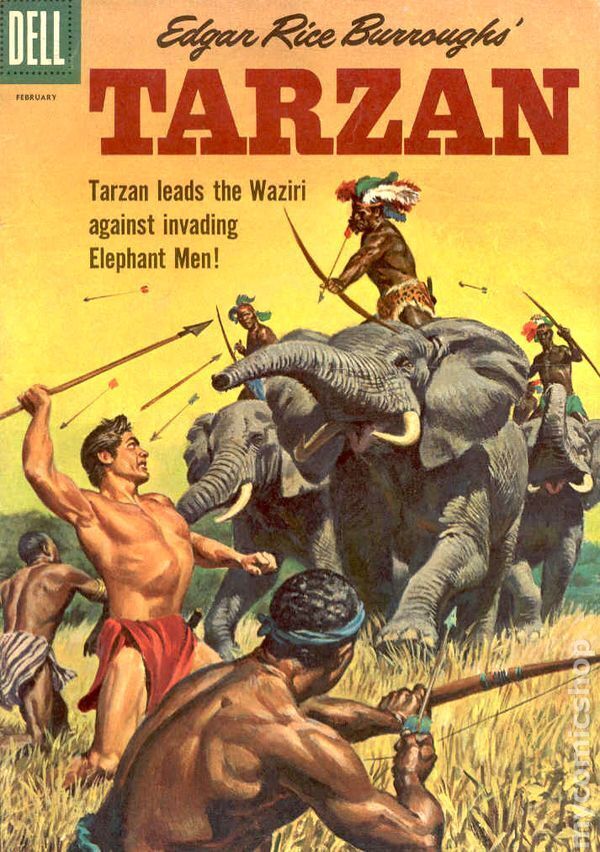 Tarzan #122 VG 4.0 1961 Stock Image Low Grade