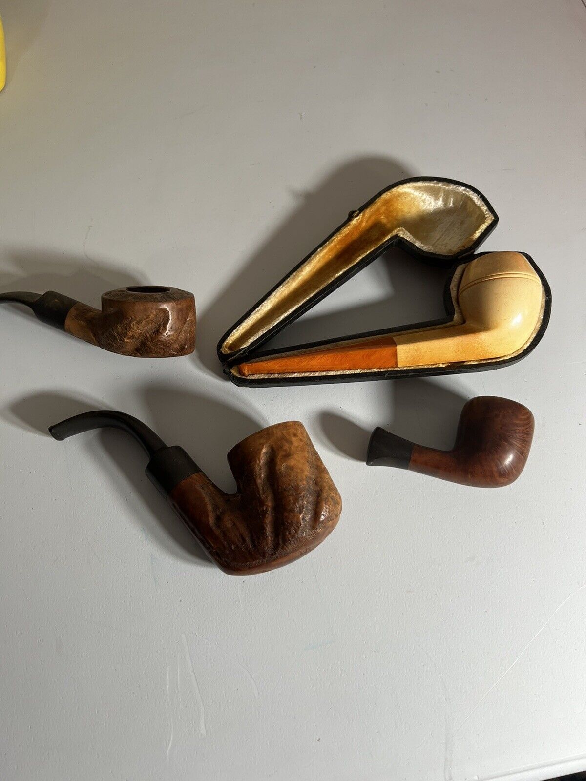 Assorted Estate Pipes Lot Of 4