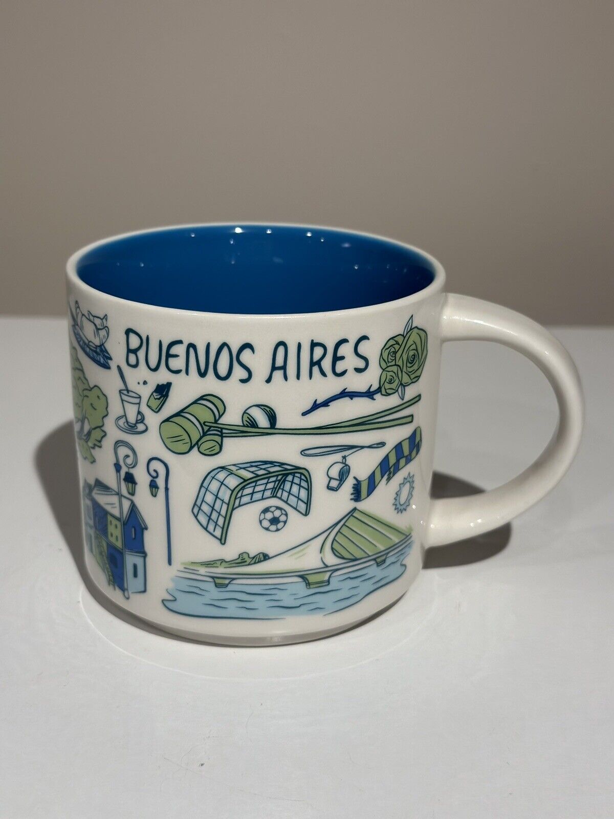 RARE Starbucks Buenos Aires Coffee Mug  Been There Series 2018