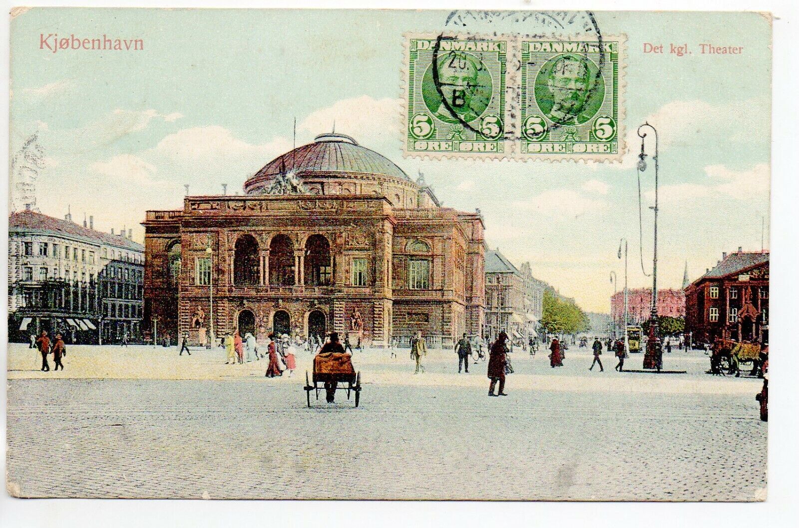 DENMARK Denmark - Old Postcard - COPENHAGEN - Kobenhavn - View 30 Theatre