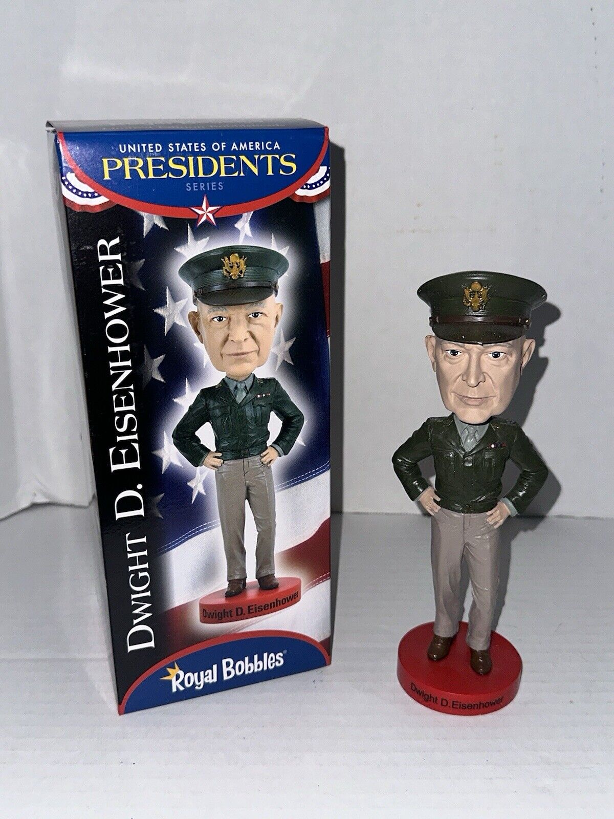 Dwight D. Eisenhower Ike Royal Bobbles Bobblehead Limited Edition US Presidents