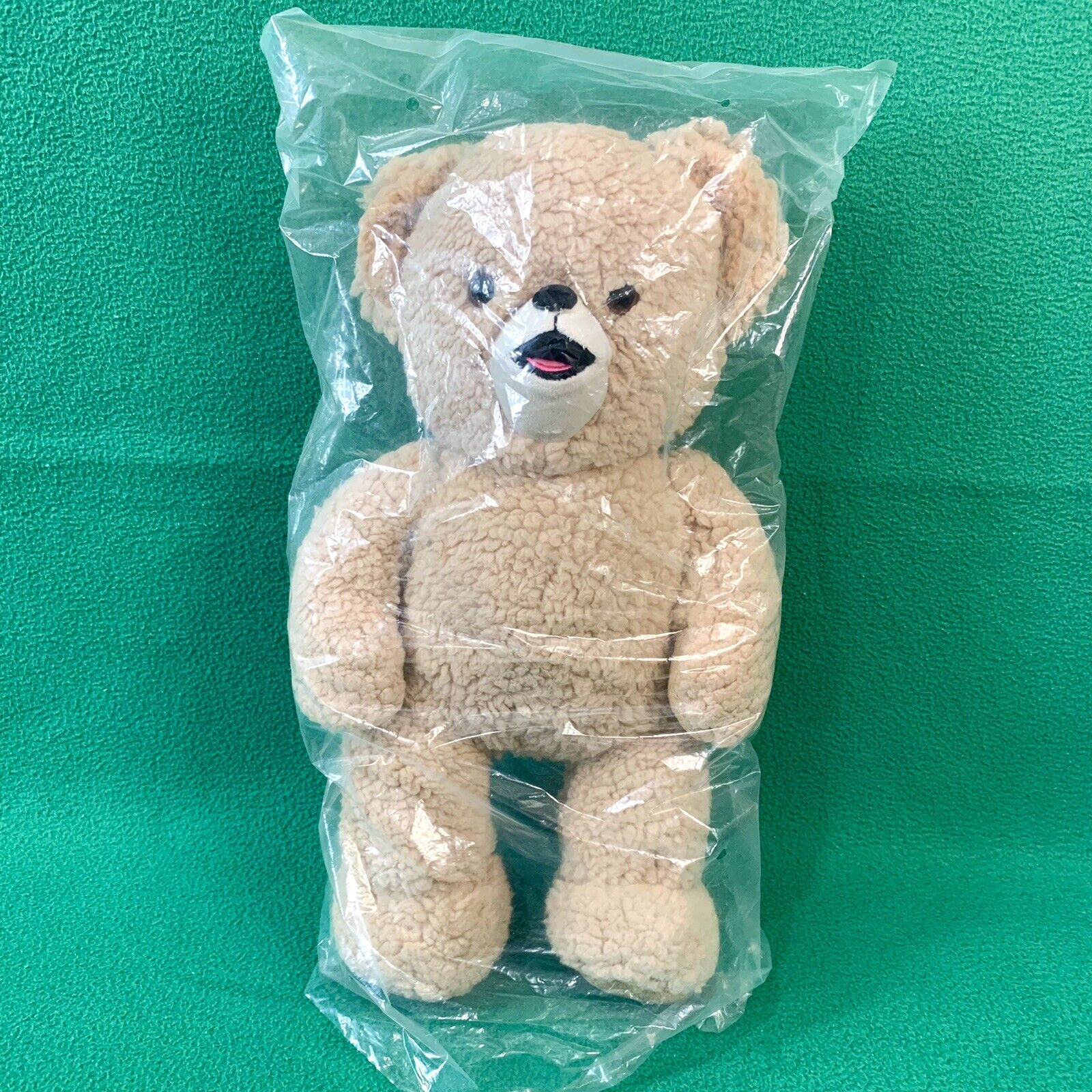 NEW Rare Vintage Snuggle Bear Plush Stuffed Animal New England Toy 15” Inches