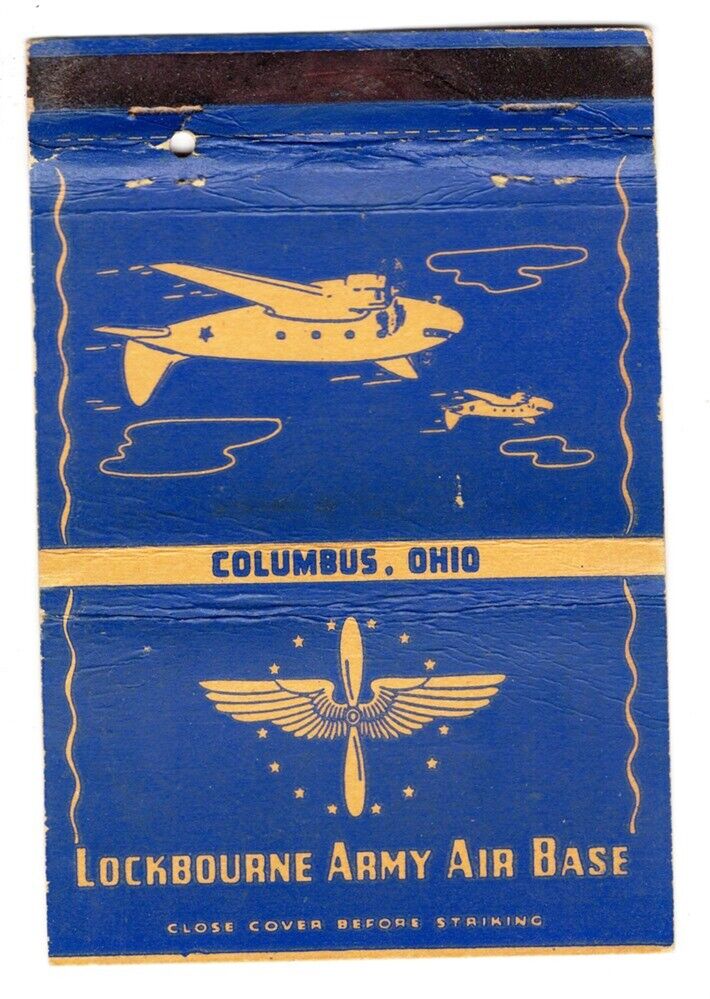 Matchbook: Lockbourne Army Air Base - Columbus, Ohio