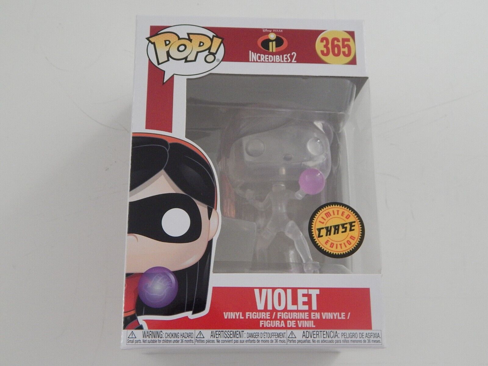 Funko POP Disney Pixar Incredibles 2  Violet #365 Limited Edition Chase -Vaulted