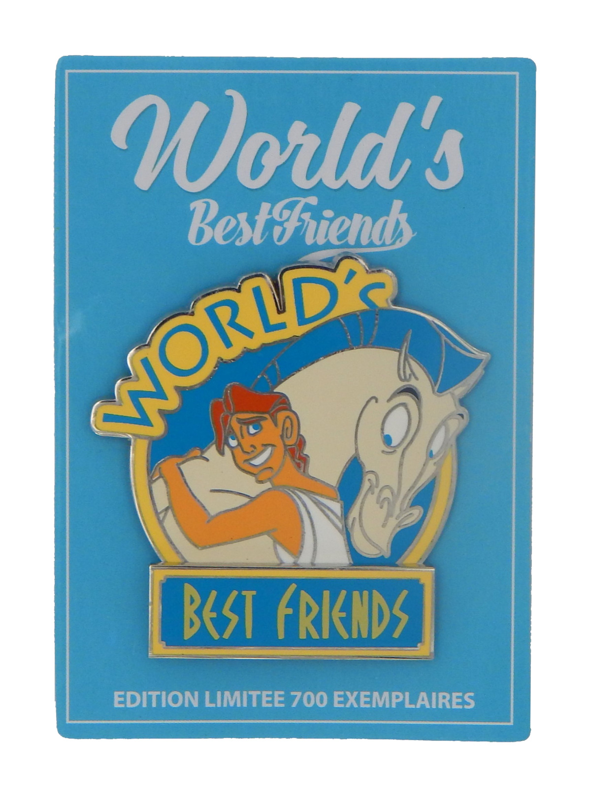 Disneyland Paris World\'s Best Friends Hercules & Pegasus Disney Trading Pin New