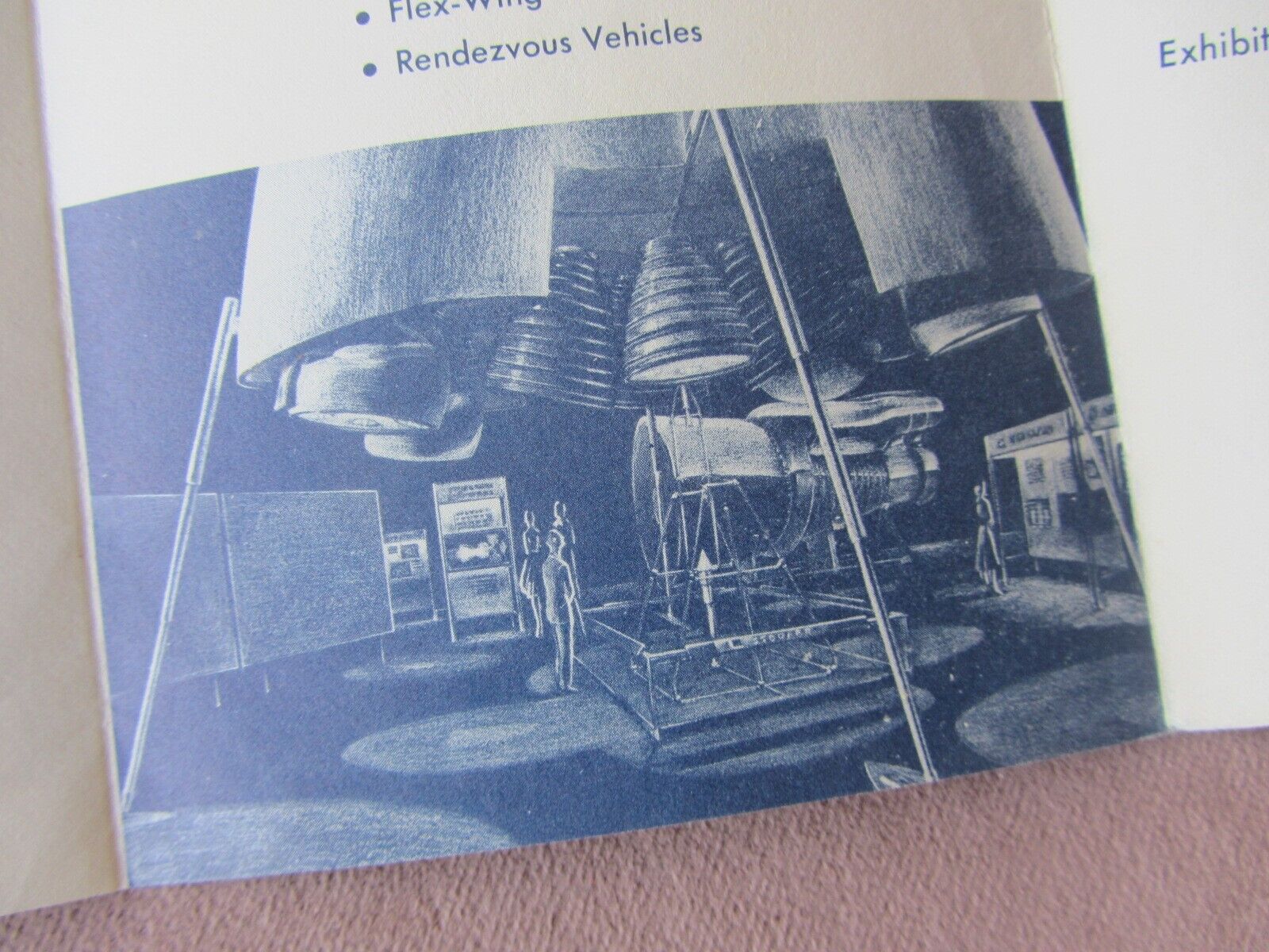 1962 NASA Exhibit at Seattle Worlds Fair Space For Benefit Mankind Booklet JFK