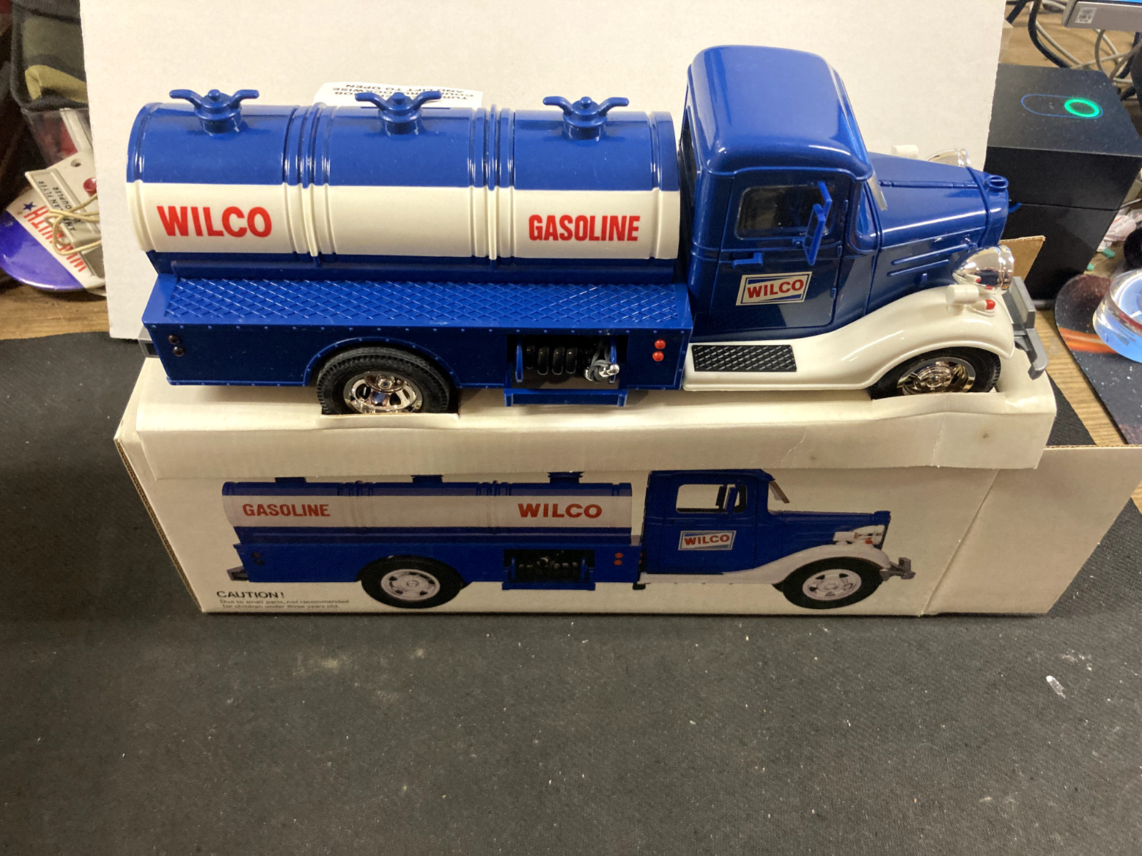 Vintage Wilco Toy 1935 Truck Bank Gasoline Tanker Truck 1986 NEW IN BOX