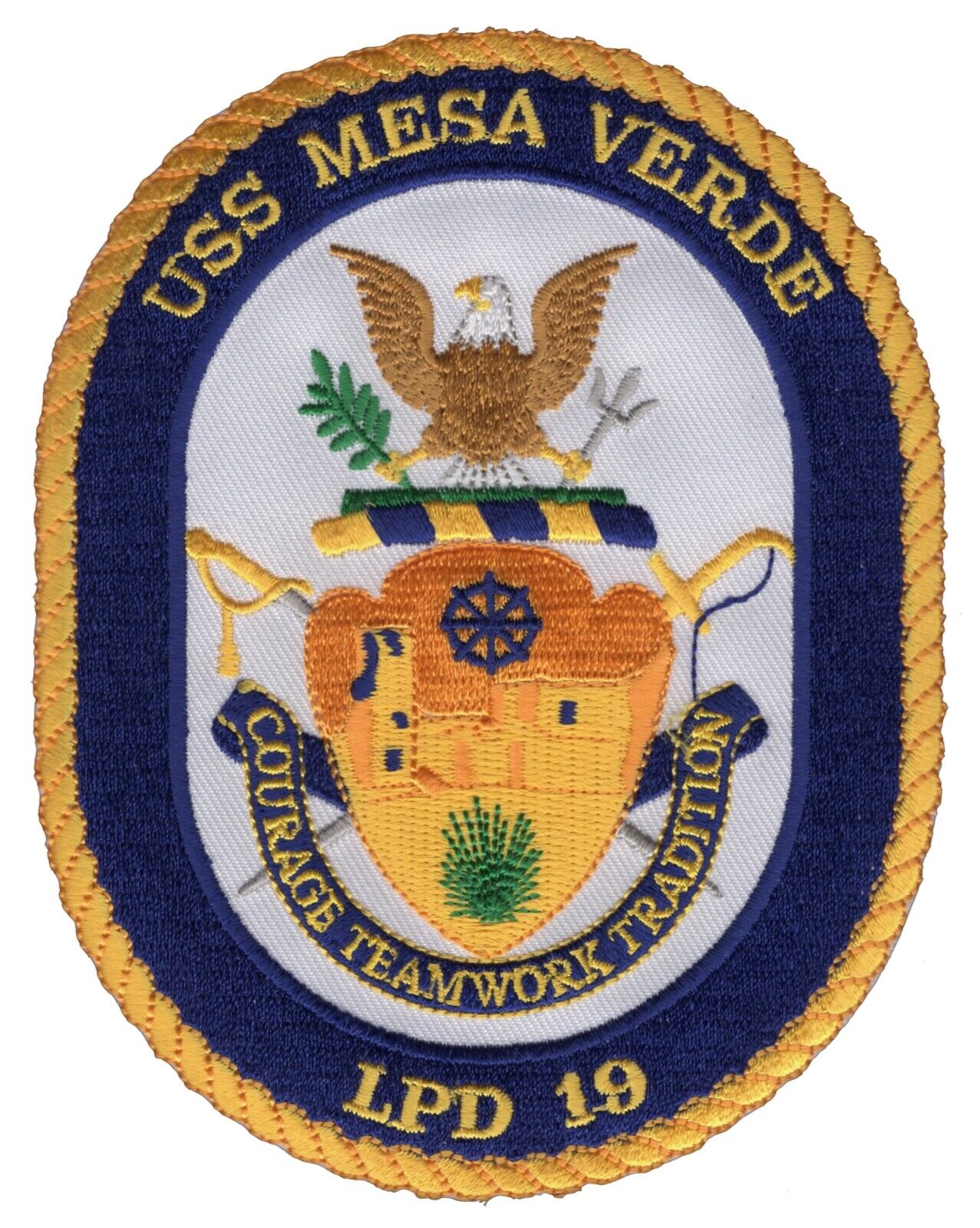 LPD-19 USS Mesa Verde Patch