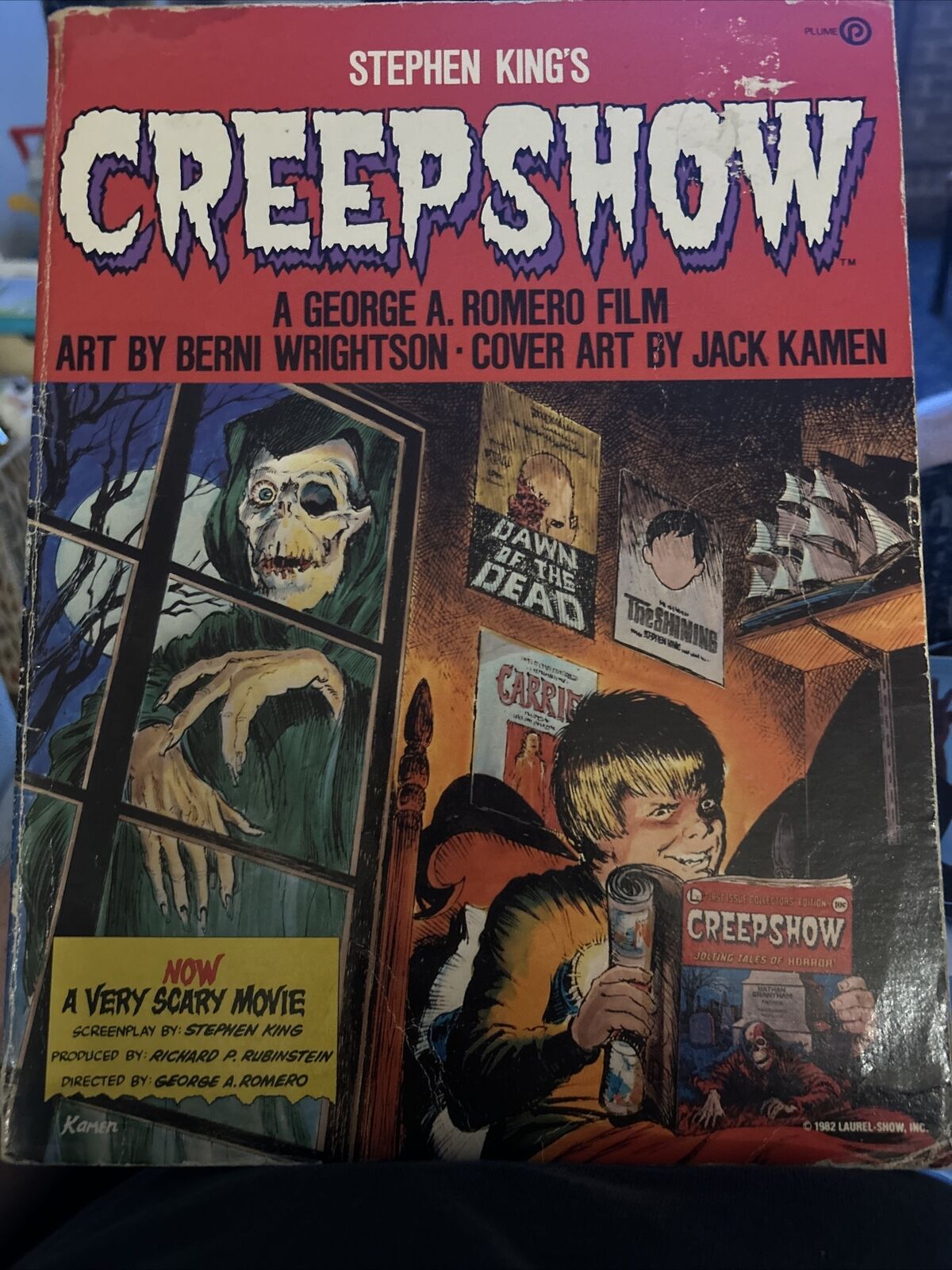 1982 Stephen King’s Creepshow 1st Printing Graphic Novel Comic Condition Is Worn