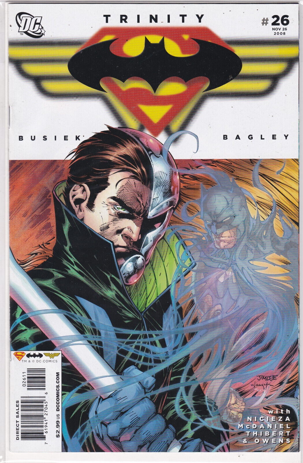 Trinity #26 Batman Superman Wonder Woman 2008 DC Busiek ,High Grade