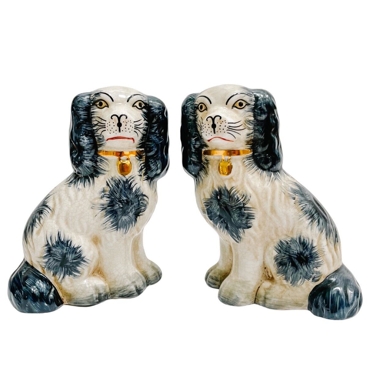 Pair Of Staffordshire Style Dogs 5.5\