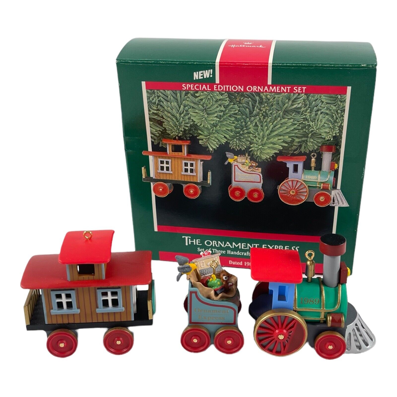 Hallmark The Ornament Express Dated 1989 With Box Special Edition Keepsake