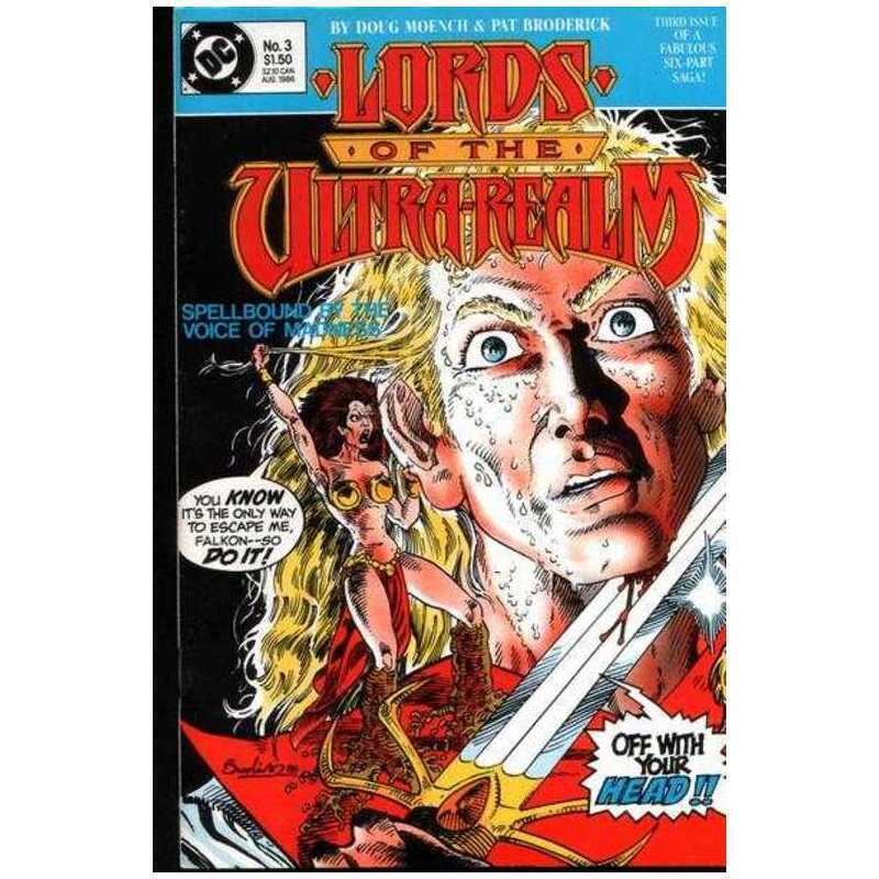 Lords of the Ultra-Realm #3 in Very Fine condition. DC comics [i.