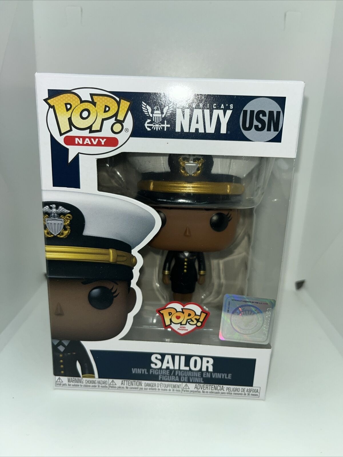 *NEW* U.S. Navy: Sailor Dress Uniform Female 1 POP Vinyl Figure