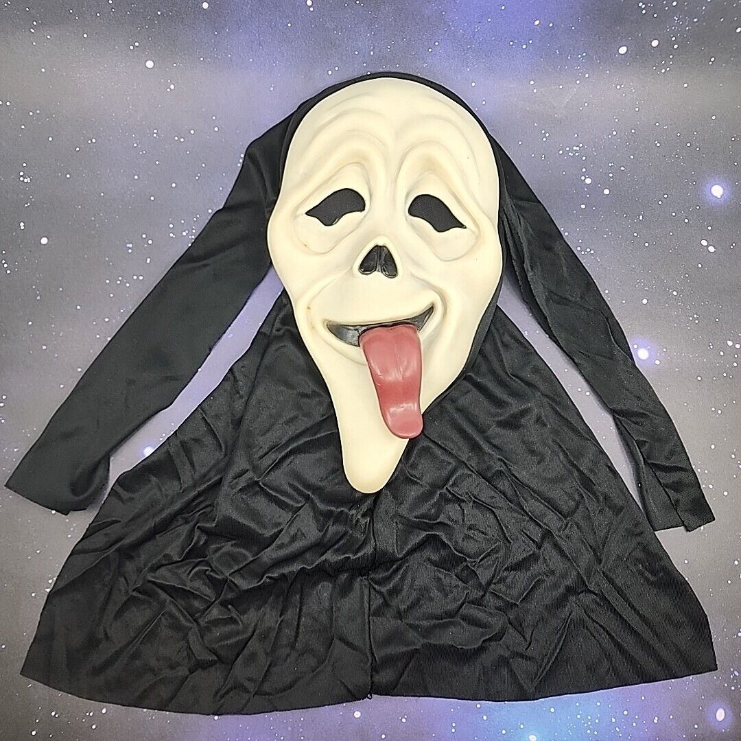 Fun World Scary Movie: Ghost Face Whassup Mask #88490 Pre-owned Halloween Decor