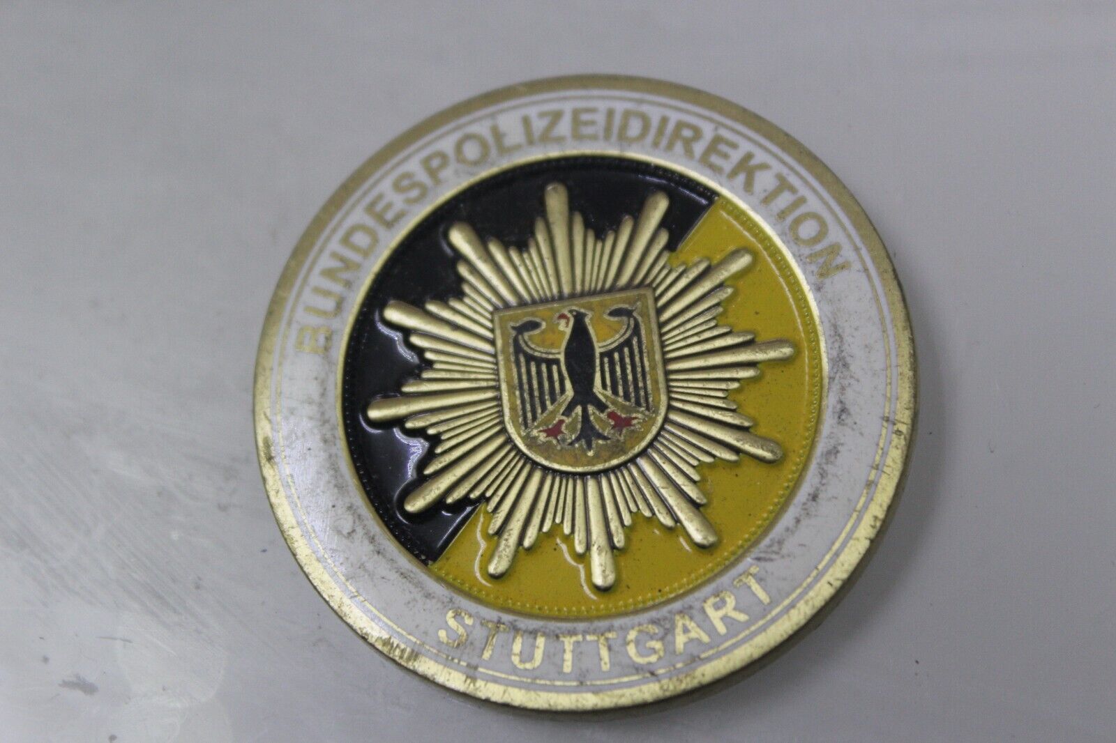 Bundespolizeidirektion Stuttgart Germany Challenge Coin