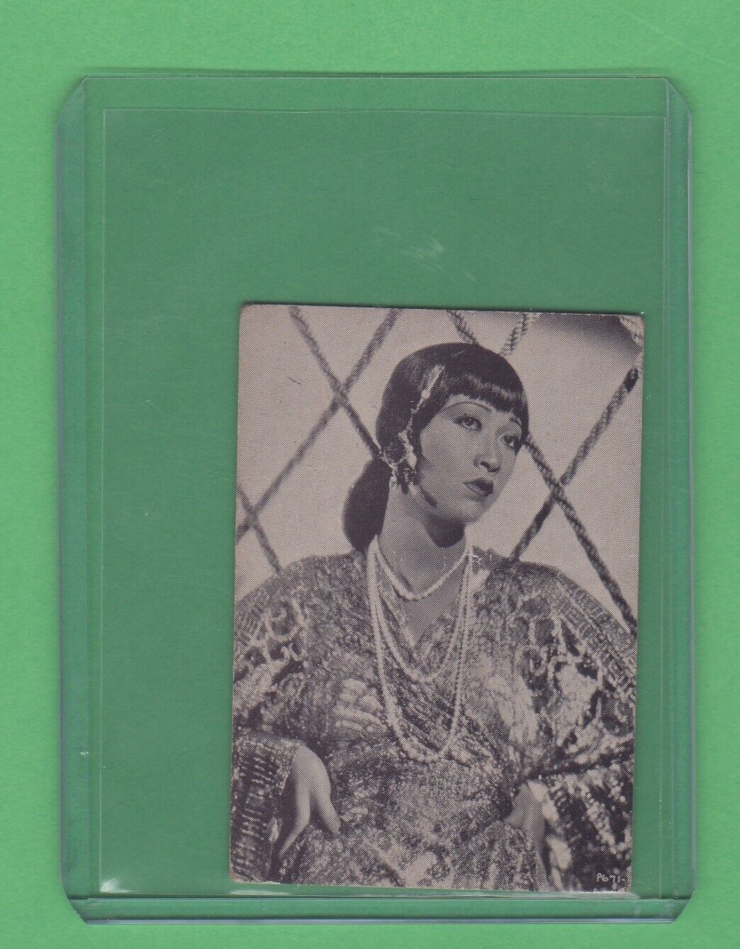 Anna May Wong   1934 Barrenengoa Film Star  Card  Super Rare