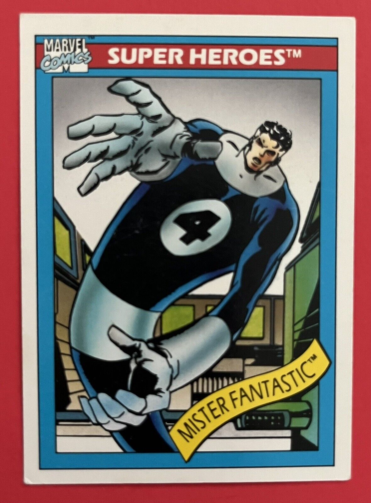1990 Marvel Universe - Mr. Fantastic #19, GEM Mint