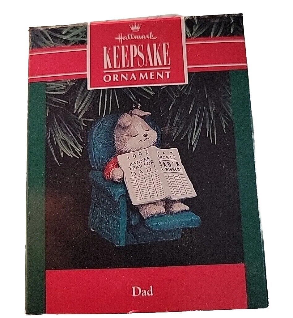 1992 - Dad - Hallmark Christmas ornament Z6