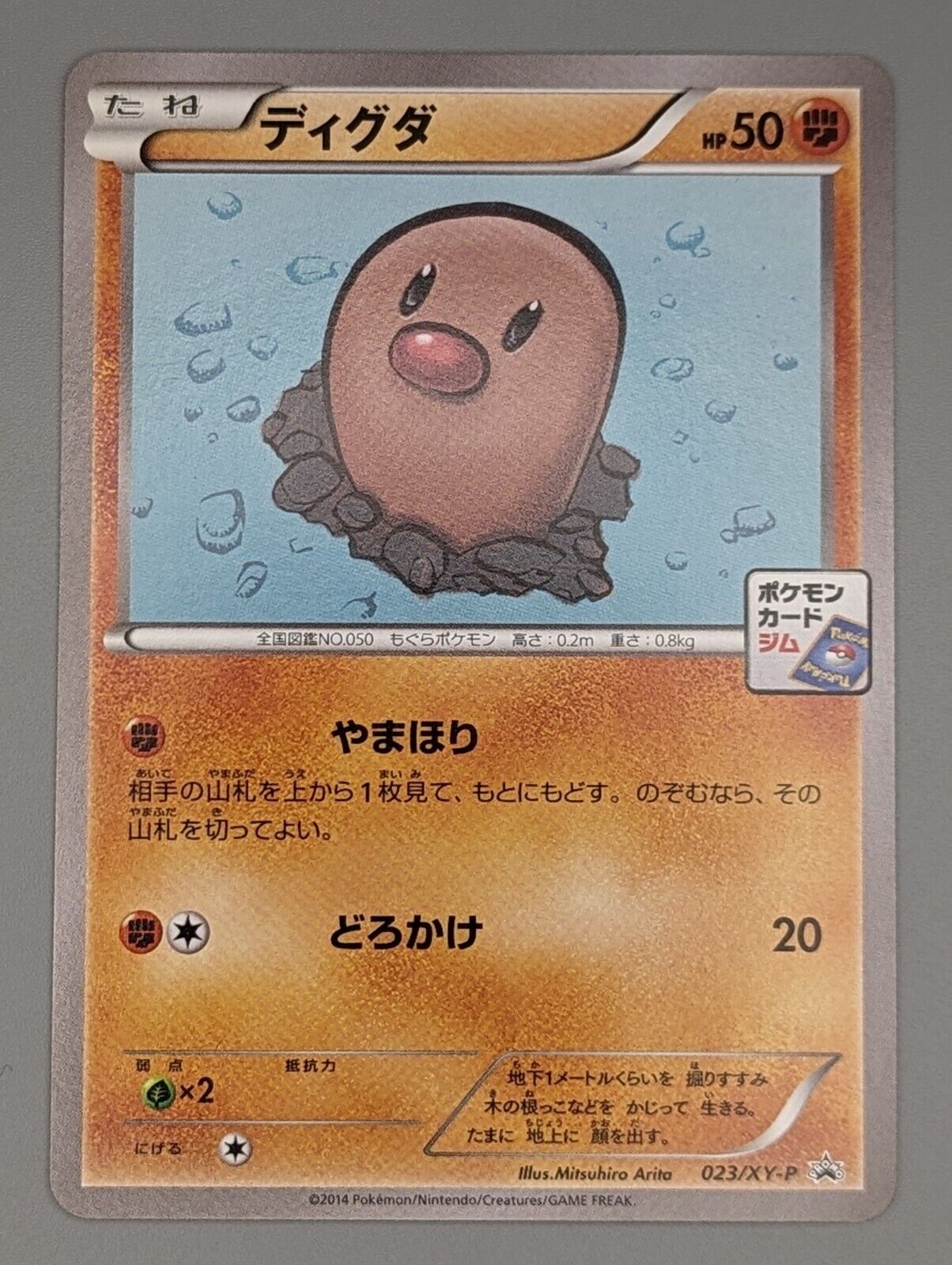 Diglett 023/XY-P XY Promo Japanese Pokemon Card